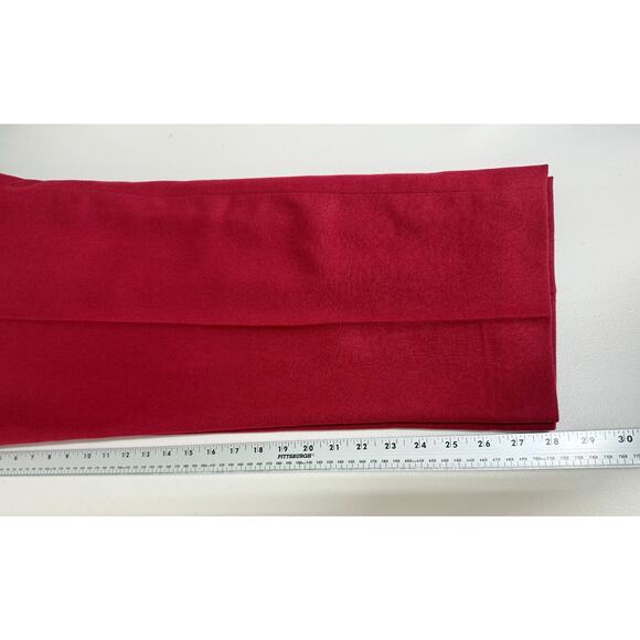 NEW Vtg Lands End 100% Wool Pleated High Waist Dress Pants Sz 16 Made in USA Red - Picture 11 of 13